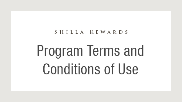 2024 Checklist of Changes to the Shilla Rewards Program Terms and Conditions of Use